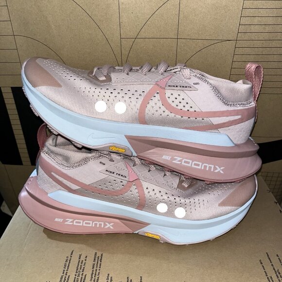 NEW Nike ZoomX Zegama 2 Trail Running Pink Oxford FD5191 601 Women Size 6.5 - Picture 1 of 6